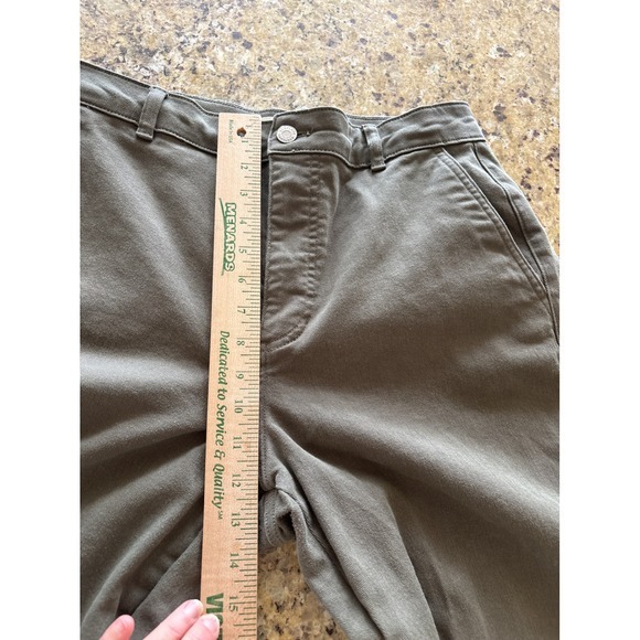 Everlane The Utility Straight-wide Leg Pants green size 12 - Picture 10 of 11